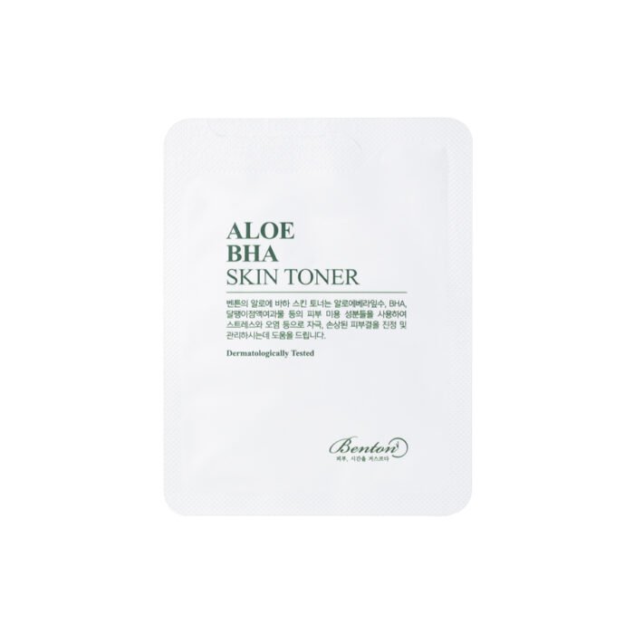 kollab_benton_aloe_bha_skin_toner_tonico_facial_sache aloe bha skin toner | sachê - imagem 1