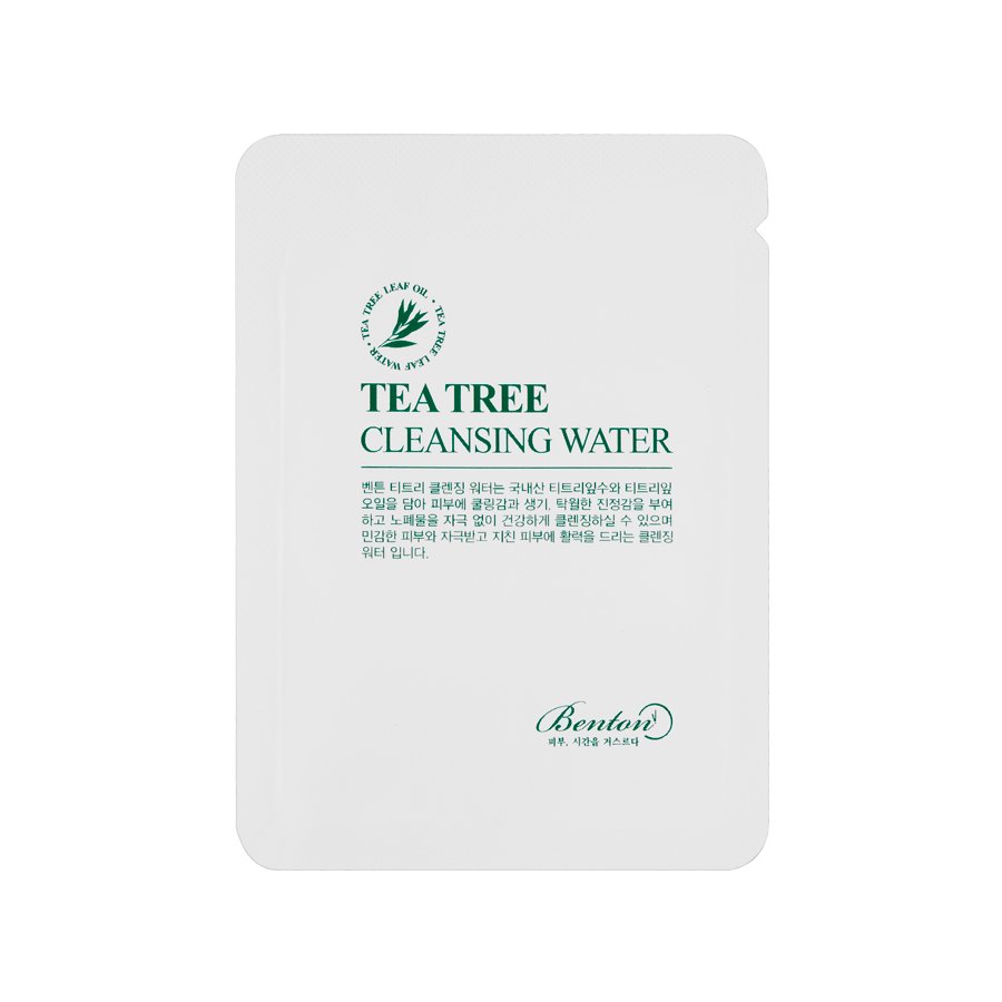 tea tree cleansing water | sachê - imagem 1